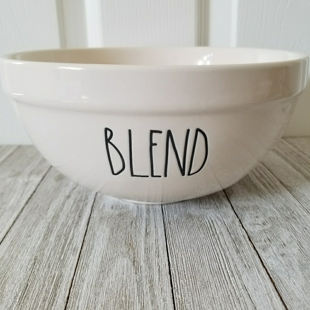 Rae Dunn BLEND Mixing Bowl Medium - Picture 2 of 4